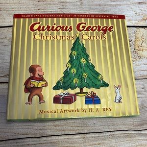 Curious George Christmas songbook and cd